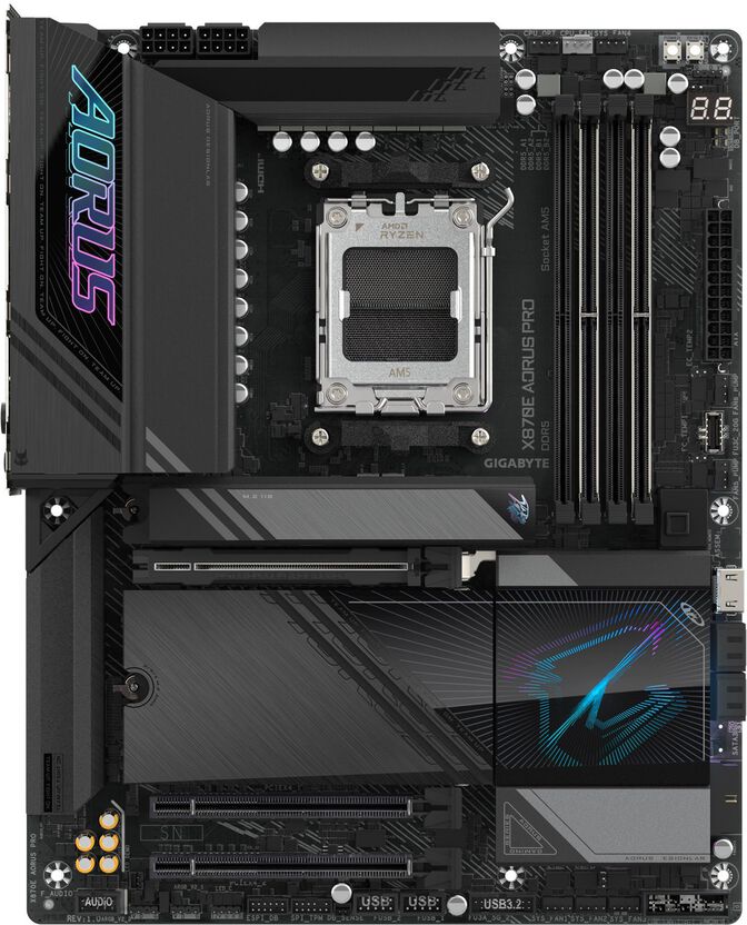 Placa Base Gigabyte X870E Aorus Pro image number 1