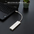 Hub Nanocable USB 3.0 4xUSB3.0. USB-A/M-USB 3.0/H ALUMINIO 18CM image number null