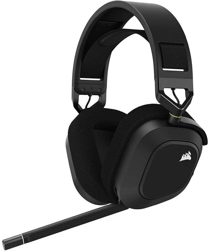 Auriculares Corsair HS80 RGB Wireless Negro image number 0