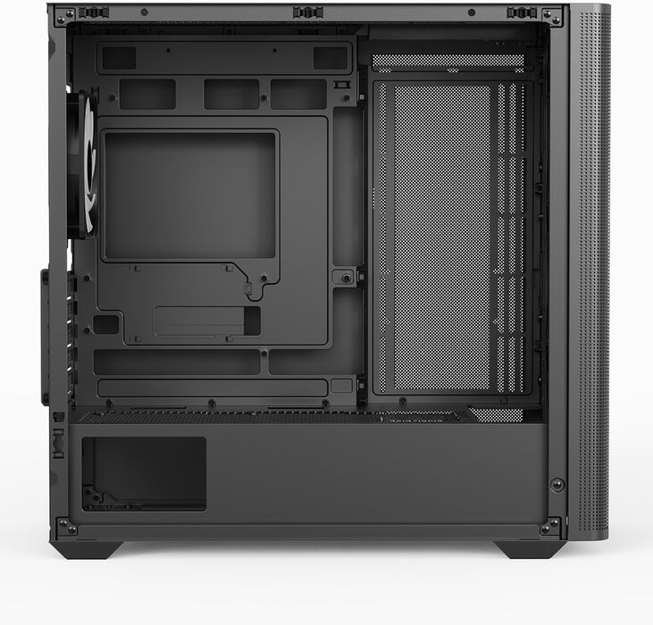 Caja Micro-ATX Aerocool D301A ARGB Vidrio Templado Negro image number 2