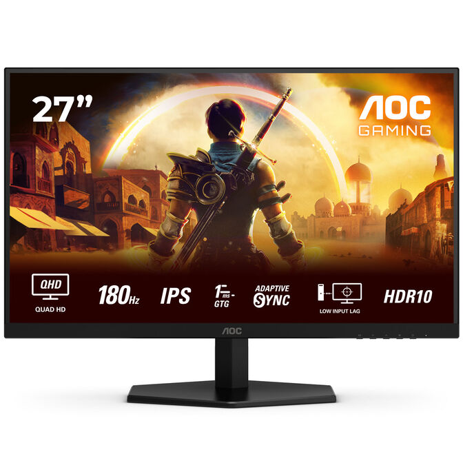 Monitor AOC Gaming 27" Q27G42XE Fast IPS QHD 180Hz 0.5ms Adaptive Sync image number 0