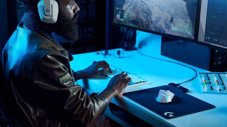 Ratón Gaming Logitech G Series G502 X Plus LightSpeed RGB Wireless Blanco image number 4