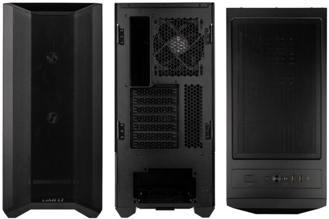 Caja ATX Lian Li Lancool II Mesh C Performance Negra Vidrio Templado image number 3