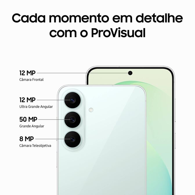 Smartphone Samsung Galaxy S26 FE 6.7" (8 / 256GB) 120Hz Pist&aacute;cio image number 2