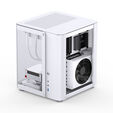 Caja Micro-ATX Jonsbo TK-1 2.0 Vidrio Templado Blanco image number null
