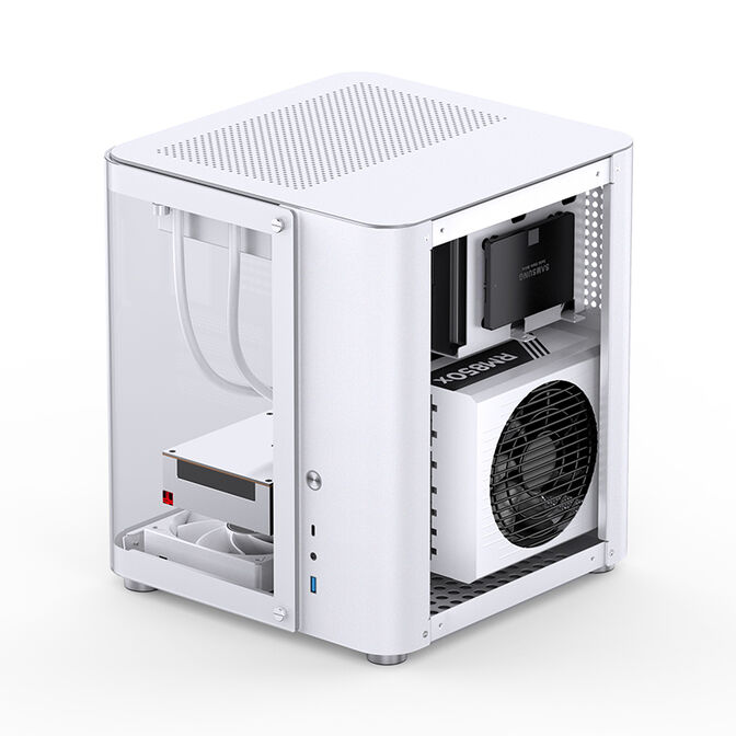 Caja Micro-ATX Jonsbo TK-1 2.0 Vidrio Templado Blanco image number 18