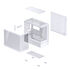 Caja Micro-ATX Jonsbo D200 Vidrio Templado Blanco image number null