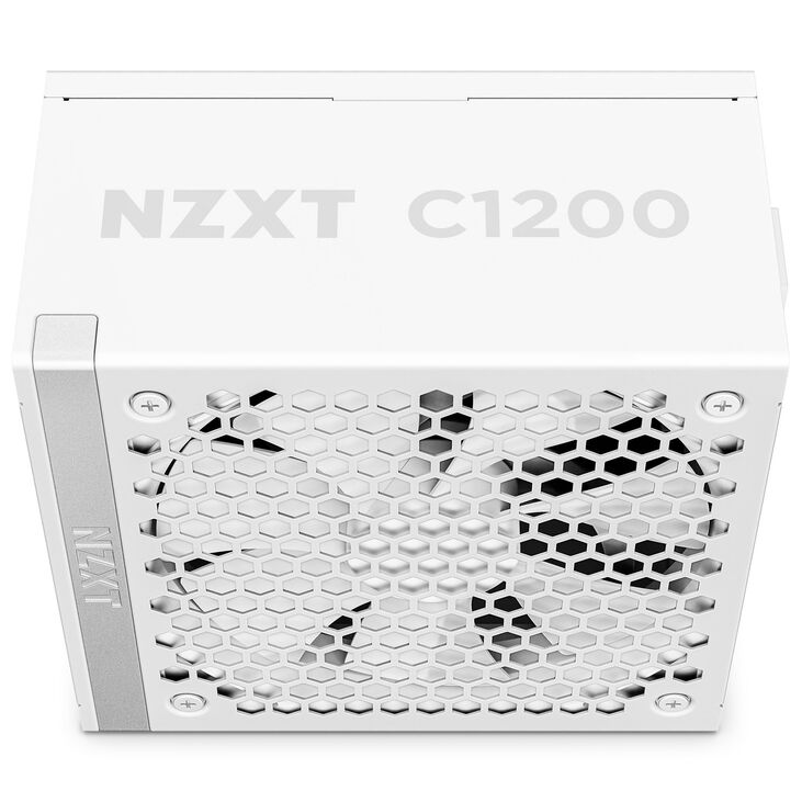 Fuente Alimentación NZXT 1200W 80+ Gold ATX 3.1 PCIe 5.1 Blanca image number 2