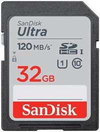 Tarjeta de Memoria SanDisk Ultra SHDC/SDXC UHS-I C10 U1 32GB