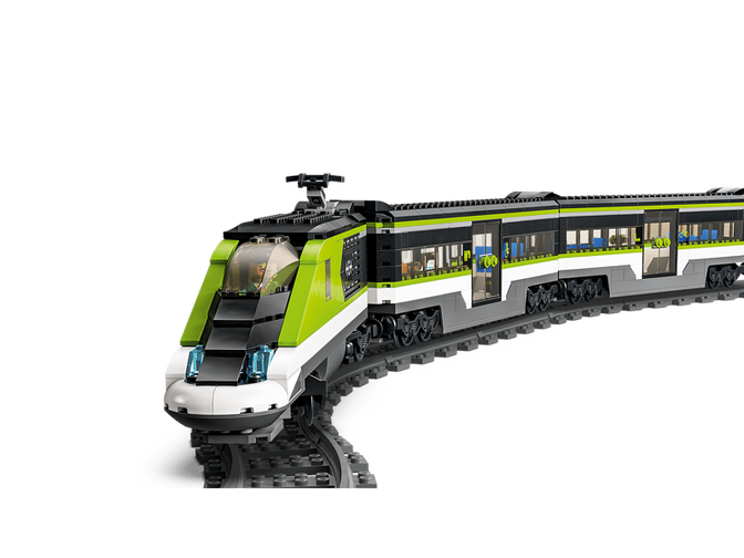 LEGO City: Tren de Pasajeros de Alta Velocidad, 764 Piezas (60337) image number 2