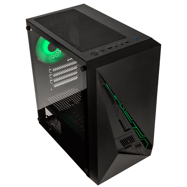Caja Micro-ATX Kolink Inspire K2 Plus ARGB Vidrio Templado image number 1