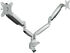 Soporte de Mesa Tooq Doble Tilt e GiRatónrio 13" a 32" Max. 9kg/Monitor Gris image number null