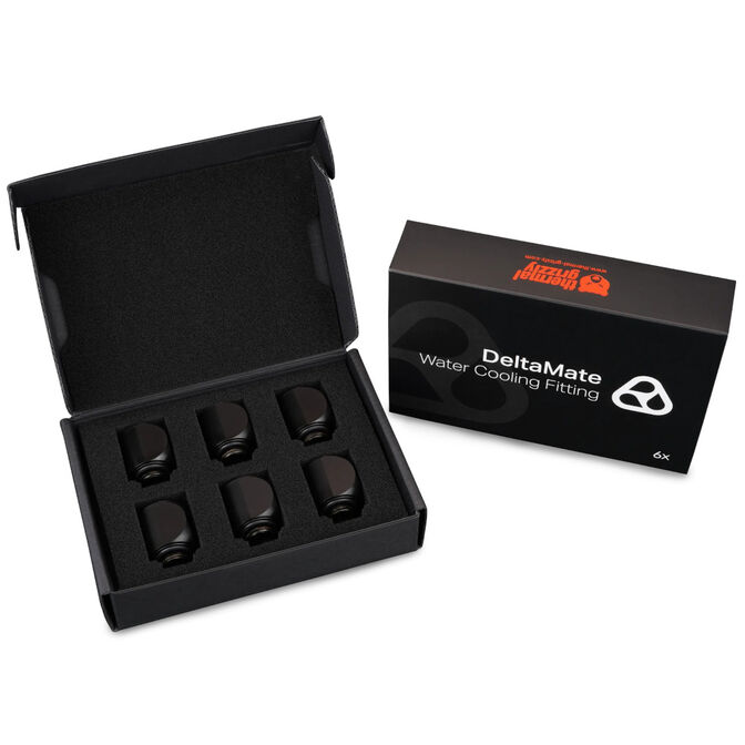 Thermal Grizzly DeltaMate Rotary - 90&deg; Negro (Pack 6) image number 2