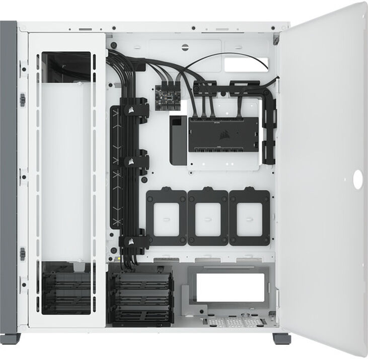 Torre E-ATX Corsair iCUE 7000X Airflow RGB Smart Blanco Cristal Templado image number 5