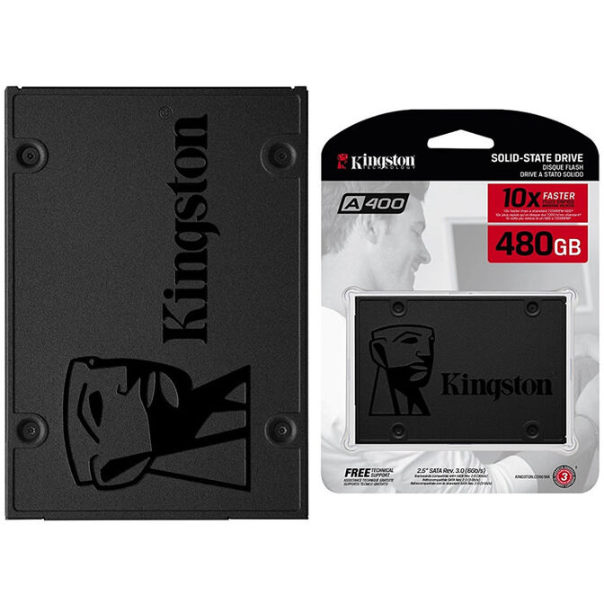 SSD Kingston A400 480GB SATA III (500/450MB/s) image number 4