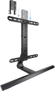 Soporte de Mesa Tooq 32" a 65" Max. 40kg Aluminio Negro image number null