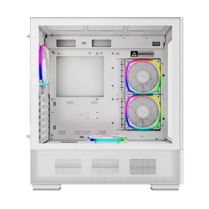 Caja ATX Montech SKY TWO - Blanco image number 2