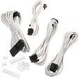 Kit de Expansi&oacute;n Phanteks Cables Sleeved 50cm Blanco image number null