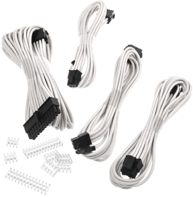 Kit de Expansi&oacute;n Phanteks Cables Sleeved 50cm Blanco image number 5