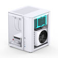 Caja Micro-ATX Jonsbo TK-1 2.0 Vidrio Templado Blanco image number null