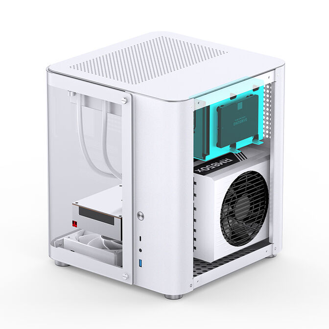 Caja Micro-ATX Jonsbo TK-1 2.0 Vidrio Templado Blanco image number 23