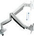 Soporte de Mesa Tooq Tilt e GiRatónrio 13" a 32" Max. 9kg Negro image number null