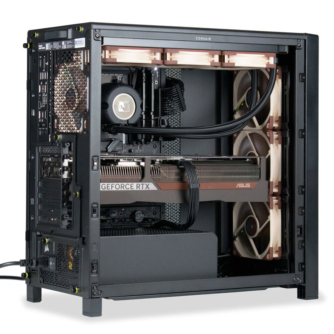 Ordenador King Mod Gamer-PC Noctua Edition Ryzen 7 9850X3D 64GB DDR5 2TB RTX 5080 WiFi W11 image number 2