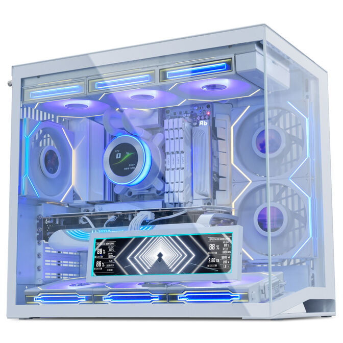 Pantalla Portable Lian Li 8.8" Blanco image number 7