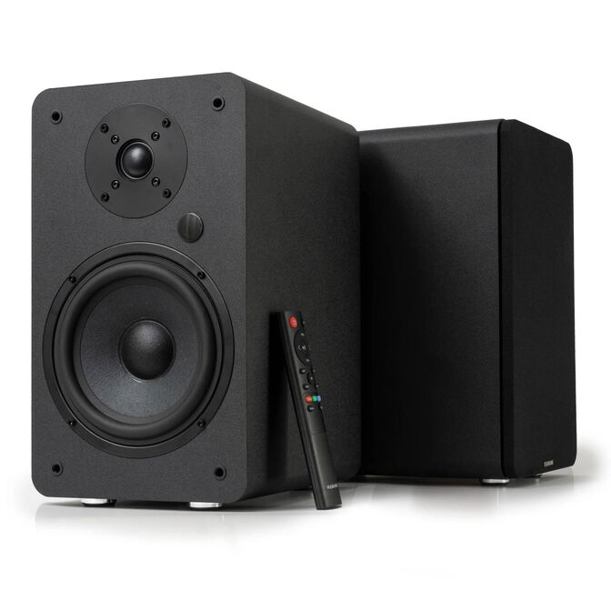 Altavoces Hi-Fi Vulkkano A6 ARC 80W Bluetooth HDMI ARC Negros image number 3