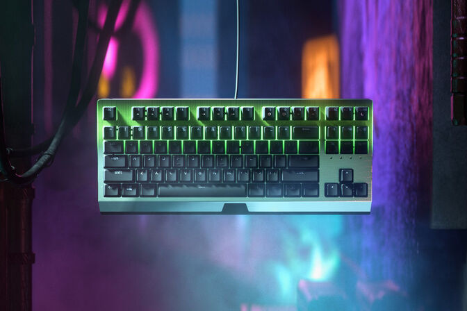 Teclado Razer BlackWidow V3 TKL RGB Yellow Switch (ES) image number 4