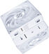 Ventilador Lian Li UNI FAN CL120 Wireless RGB PWM Blanco 120mm image number null