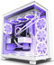 Torre ATX NZXT H9 Flow Blanca Cristal Templado