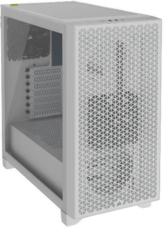Torre ATX Corsair 3000D Airflow Blanco Cristal Templado image number 7