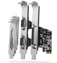 Adaptador PCIe AXAGON PCEA-PSN con 1x Puerto Paralelo + 2x Puerto Serie - Chipset ASIX AX99100 image number null
