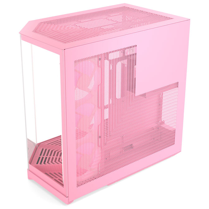 Caja E-ATX Hyte Y50 Vidrio Templado Strawberry Milk image number 5