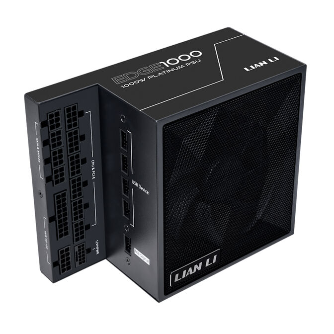 Fuente Modular Lian Li Edge 1000W 80+ Platinum Negra image number 0