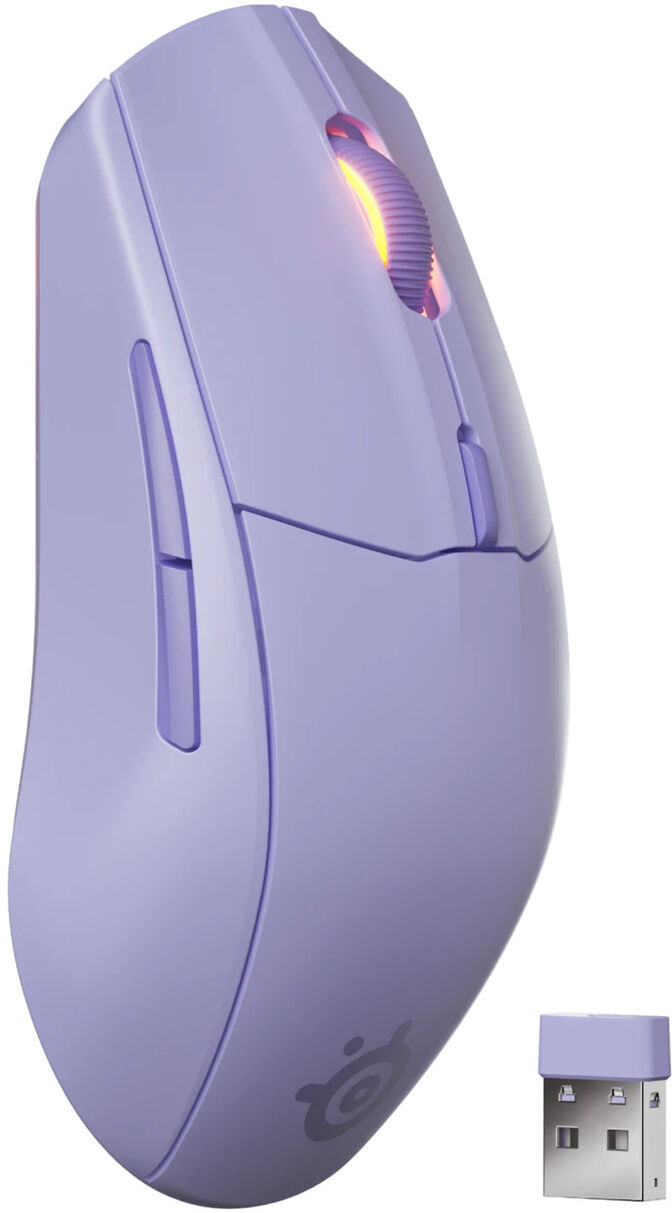 Rat&oacute;n Steelseries Rival 3 Wireless Gen2 Lavanda image number 0