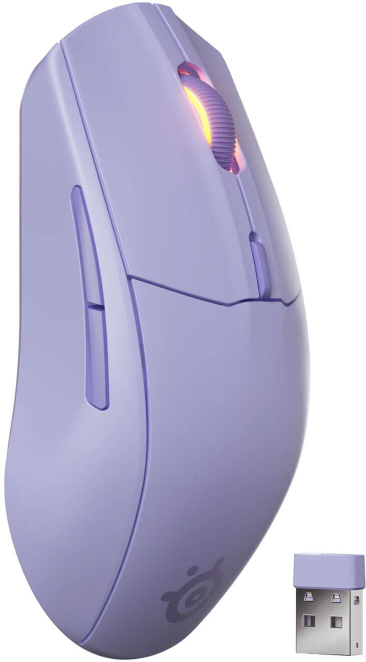 Ratón Steelseries Rival 3 Wireless Gen2 Lavanda image number 0
