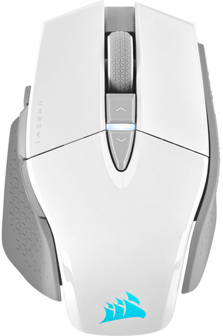 Ratón Corsair M65 RGB Ultra Wireless 26000 DPI Blanco image number 7