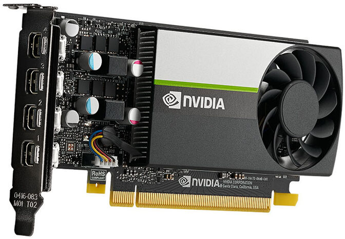Tarjeta Gr&aacute;fica PNY NVIDIA Quadro T1000 4GB GD6 image number 4