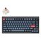 Teclado Mec&acirc;nico Keychron V1 Max 75% Wireless Gateron Jupiter Switch Red Linear