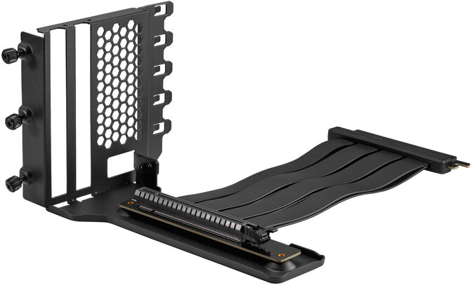 GPU Bracket Phanteks+Cable PCI-E 4.0x16 Tira Riser 22cm Negro image number 1