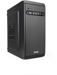 Caja Micro-ATX Tooq TQC-4702U3C-B c/ 1x USB3.0 Preta