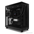 Torre ATX NZXT H6 Flow Negro Cristal Templado image number null