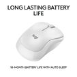 Rat&oacute;n Logitech M240 Silent Bluetooth Blanco image number null