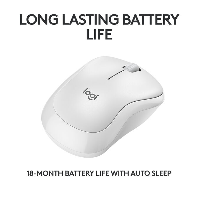 Rat&oacute;n Logitech M240 Silent Bluetooth Blanco image number 3