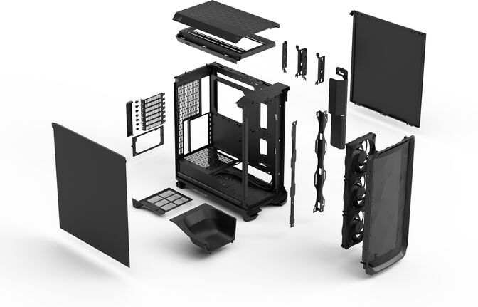 Torre E-ATX Fractal Design Meshify 3 Negro Solid image number 15