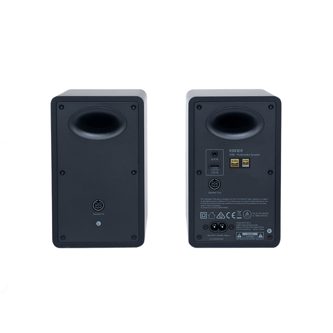 Altavoces Edifier Desktop M60 66W Bluetooth USB-C Negros image number 3