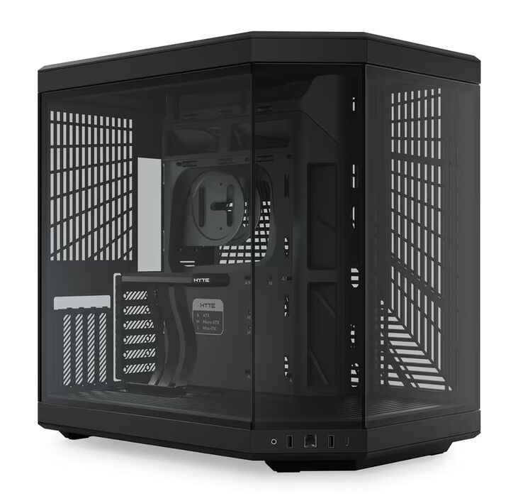 Caja ATX Hyte Y70 Vidrio Templado Negro image number 0