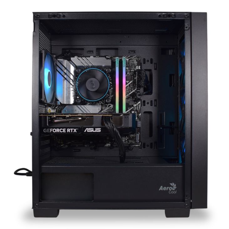 Ordenador AURA Gamer-PC Powered by ASUS Intel i5 14400F 32GB DDR5 1TB RTX 5060 Ti 16GB WiFi W11 image number 2